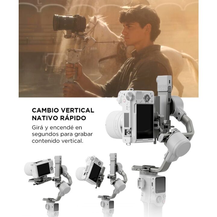 Estabilizador DJI RS4 Mini Combo - Vista 4