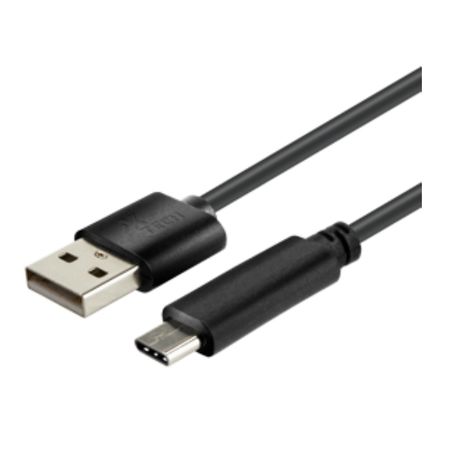 CABLE  XTECH TIPO C MACHO  A USB MACHO  (XTC-510)