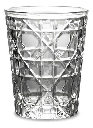 Set 6 Vasos Sakura 300ml Winterfell Vidrio Labrado Transparente