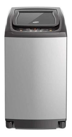 Lavarropas Carga Superior Gafa 7 Kilos FuzzyFit Plata