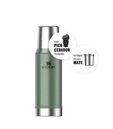 Termo Mate System Stanley Classic 800 Ml Verde (10-10296-017)