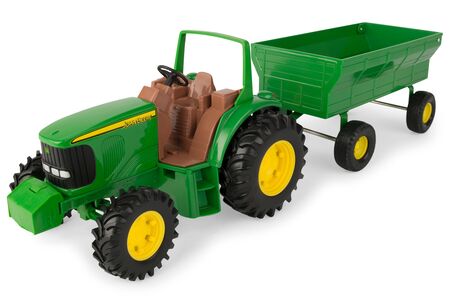 TRACTOR CON ACOPLADO JOHN DEERE 8-INCH JD TRACTOR AND WAGON