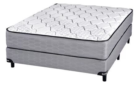 COLCHÓN Y SOMMIER SUAVESTAR BOREAL BAMBOO 140x190 PILLOW-RESORTE 2 PLAZAS