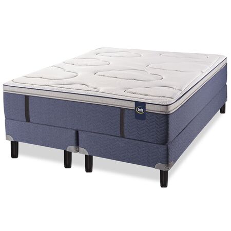 COLCHON SOMMIER SERTA PENSILVANIA RESORTES TEJIDO DE PUNTO 160X200