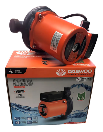 Bomba De Agua Daewoo Daepres260 Presurizadora 260w