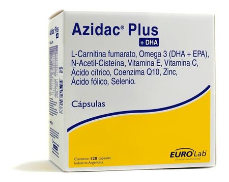 Eurolab Azidac Plus + Dha 120 Capsulas
