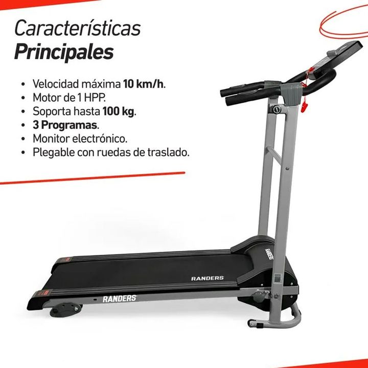Cinta Motorizada Randers ARG-313-X 10 km|h - Vista 2