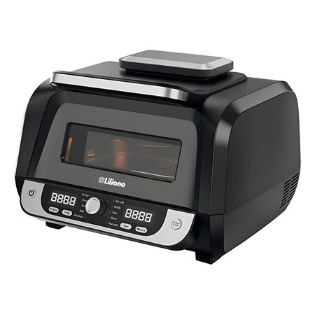 Freidora De Aire Digital Airchef Pro Grill De Liliana Af964 Negro