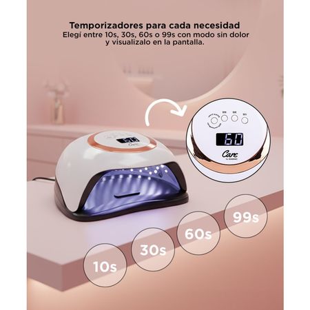 Cabina Para Uñas Gadnic 168 W Led UV Profesional