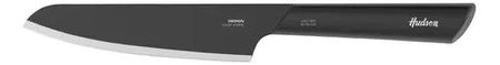 CUCHILLO CHEFF LÍNEA 6 DESIGN HUECO INOX C/ANTIADHERENTE NEGRO