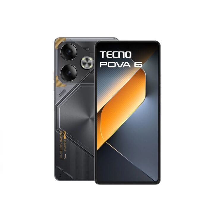 CELULAR TECNO LI7 POVA 6 GAMER 8 GB RAM 256 GB MEMORIA NFC LIBERADO GRIS - Vista 1