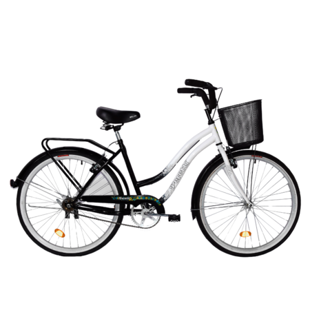 BICICLETA PERETTI URBANA FULL ECO 10287 NEGRO BLANCO