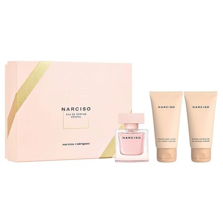 Set Narciso Cristal EDT 50 Ml + Body Lotion + Shower Gel