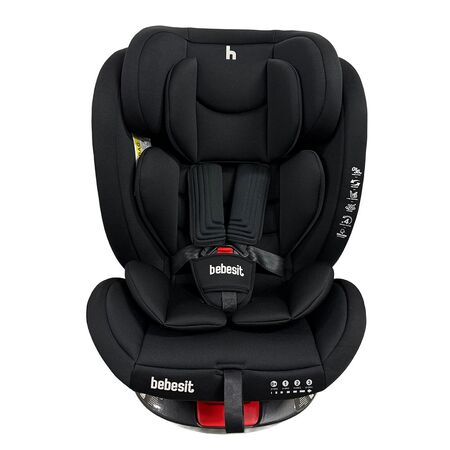 Butaca Bebesit 9030 Isofix Grupos 0-1-2-3 Negra