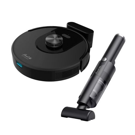 Pack Limpieza Smart-Tek Aspiradora de Mano Inalámbrica y Robot Ava Dual Clean