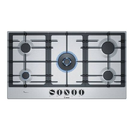Placa de gas 90 cm Acero Bosch PCR9A5B90