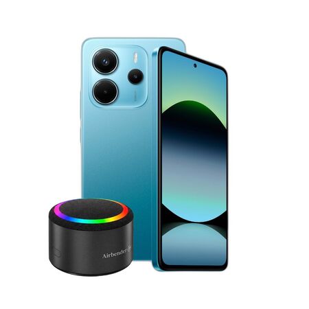 Combo Xiaomi Redmi Note 14 6+128GB Ocean Blue + Parlante Airbender 5W