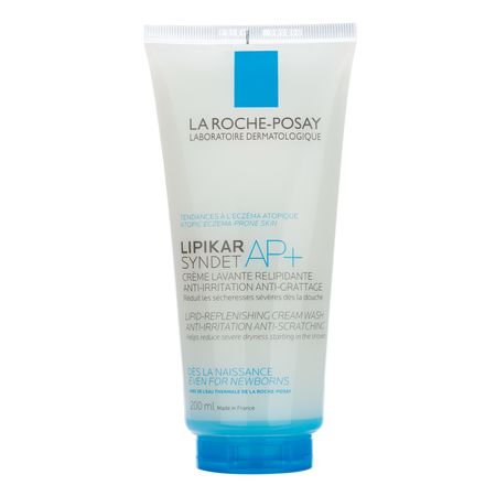 La Roche Posay Lipikar Syndet Ap+ Gel Limpiador X 200 Ml
