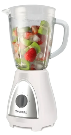 Licuadora Electrica Smartlife Sl-bl1008W Pica Hielo Vidrio