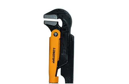 Llave Para Caño 1 1/2 L3402 Lusqtoff Apertura 25mm Naranja/negro