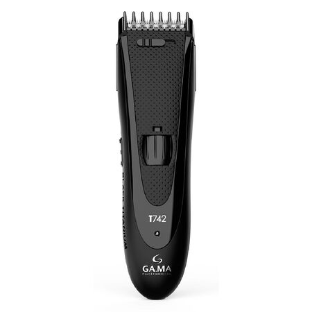 CORTADORA DE PELO GA-MA T-742 TITANIUM INALÁMBRICA BATERÍA NEGRA