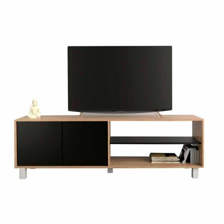 MESA TV HASTA 75" Olmo Negro 4100