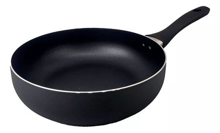 Sarten Profunda 24 Cm Hudson Antiadherente Teflon NEGRO