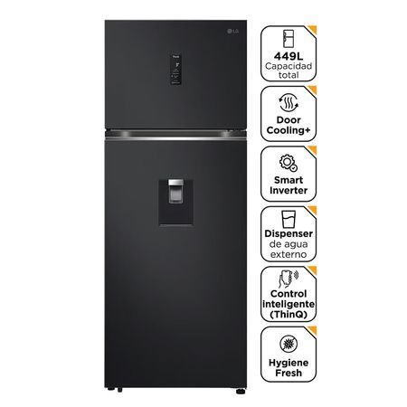 Heladera LG VT45APMC 449L Top Freezer Door Cooling Smart Inverter WiFi