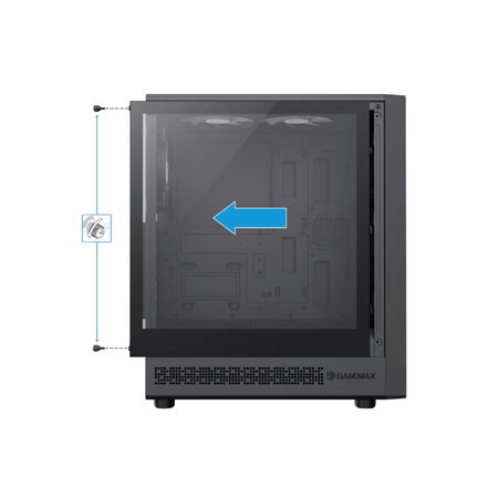Gabinete Gamemax Storm 2AB 6Fan ARGB ATX