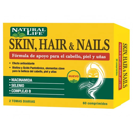 Good N Natural Life Skin Hair And Nails Pelo Piel Uñas X60