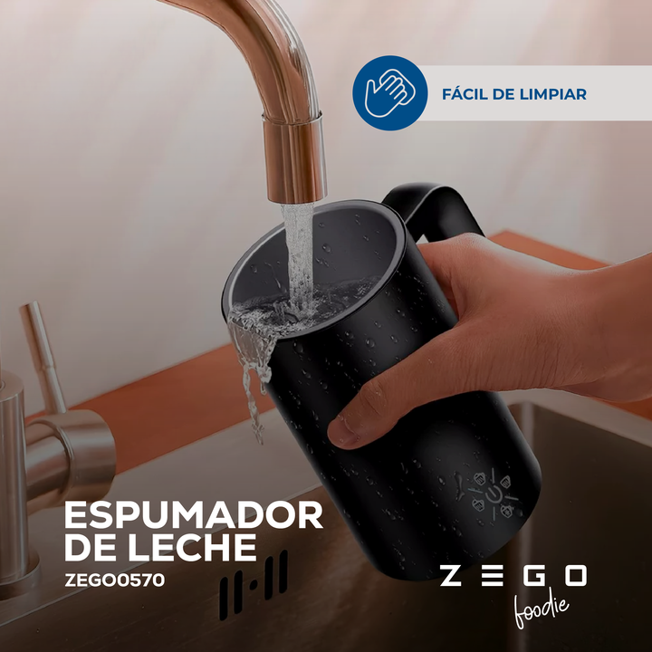 Espumador Calentador Batidor De Leche Zego - Vista 2