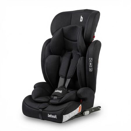 Butaca Bebe Bebesit 9024 Isofix Grupos 1-2-3 Negro