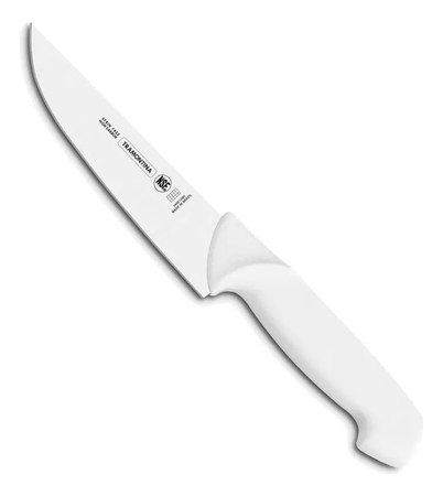 Cuchillo Tramontina Carnicero 24621/186 Profesional 15cm Blanco