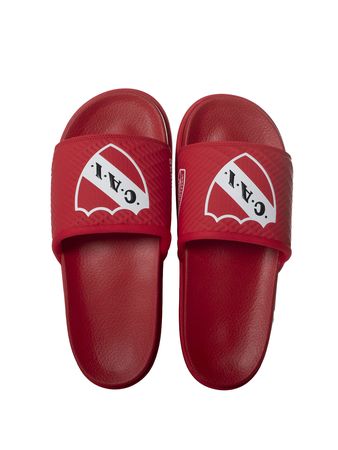 Ojotas Bagunza Independiente Titular Mujer Moda Rojo