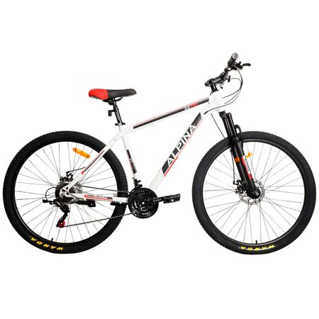 Bicicleta MTB Alpina 2.0 R29 21V Acero Shimano Talle XL Ba/Ro