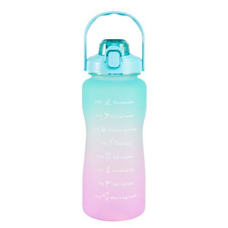 Botella Motivacional 2 Litros Gadnic Degrade Botellon Agua
