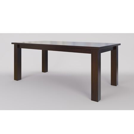 Mesa Rectangular Corpus 1.80 Mts X 0.90 Mts Inmacol Cod: 352 Lustre Caoba