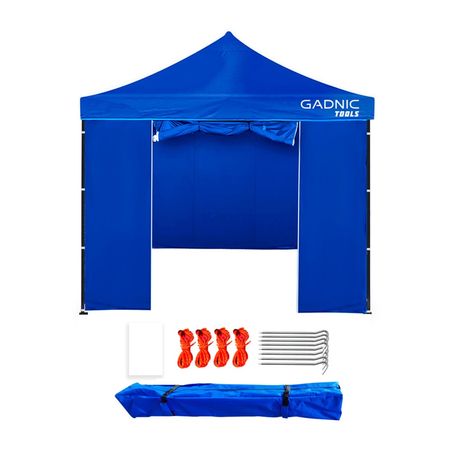 Gazebo Gadnic 3X3M-ZIP con Puerta Cierre Relámpago