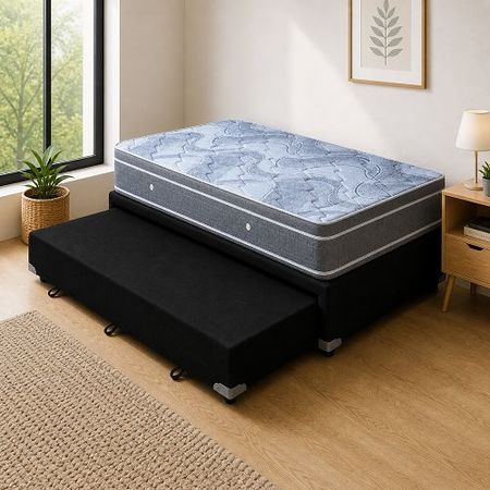 Sommier Carricama Ayfa Colchon Titanium Pocket 1 Plaza 80