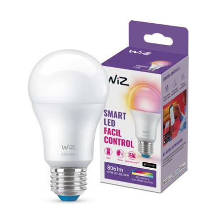 Lampara Led Inteligente Wiz Wifi Smart Color E27 Rgb x12 Un