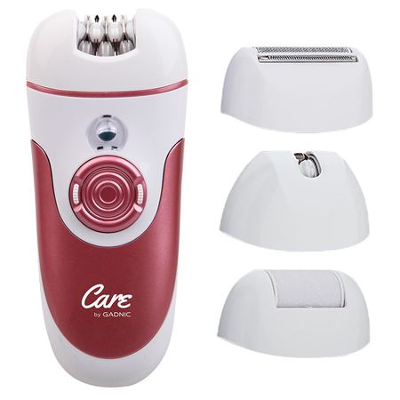 Depiladora eléctrica 3 en 1 Gadnic para mujer pierna cara inalámbrica recargable USB