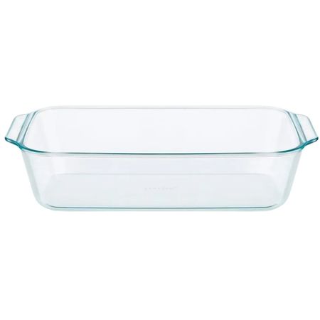 Fuente Asadera Rectangular 18x28 Cm 3 L Deep Pyrex 1134581 Transparente