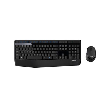 Teclado con Mouse Logitech MK345 Wireless Negro