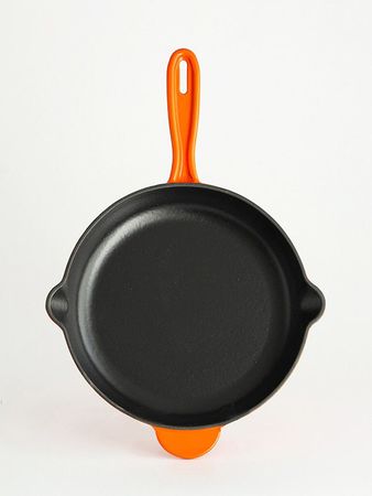 Sarten de hierro enlozado 26 cm naranja Feuer