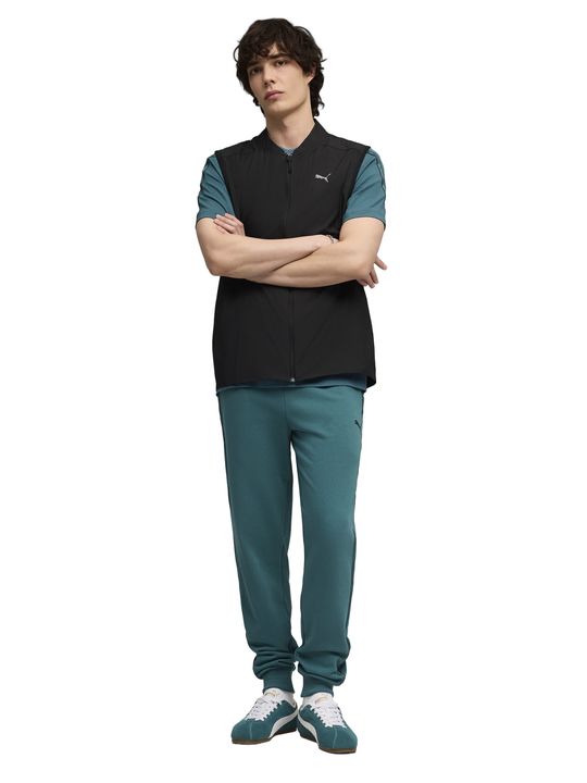 Pantalón Puma Essentials Tape Hombre Moda Verde - Vista 3