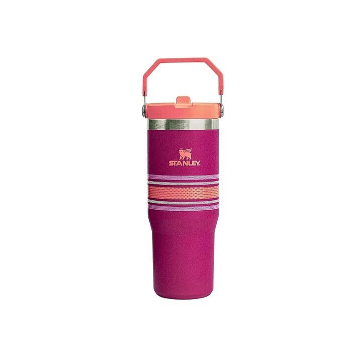 BOTELLA STANLEY 0.7L FLIP STRAW (C:FUSCHIA MESH ICEFLOW BOTTLE) - Vista 1