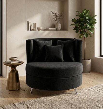 SILLON INDIVIDUAL NIZA NEGRO