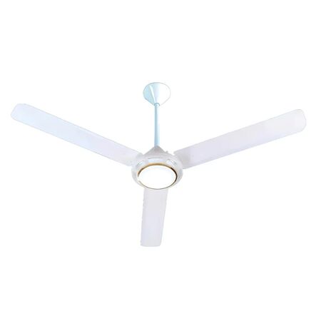 Ventilador techo star trak 1.40m.palas metalicas.c|luz