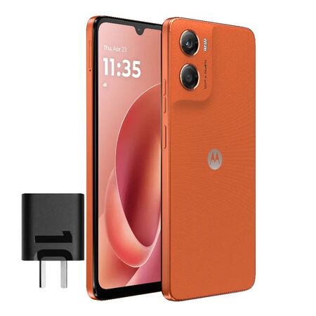 Celular Moto G06 Naranja 4GB + 64GB 6.9" 50MP Motorola
