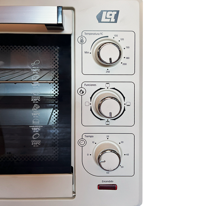 HORNO ELECTRICO LUSQTOFF 60L CREAM - Vista 3